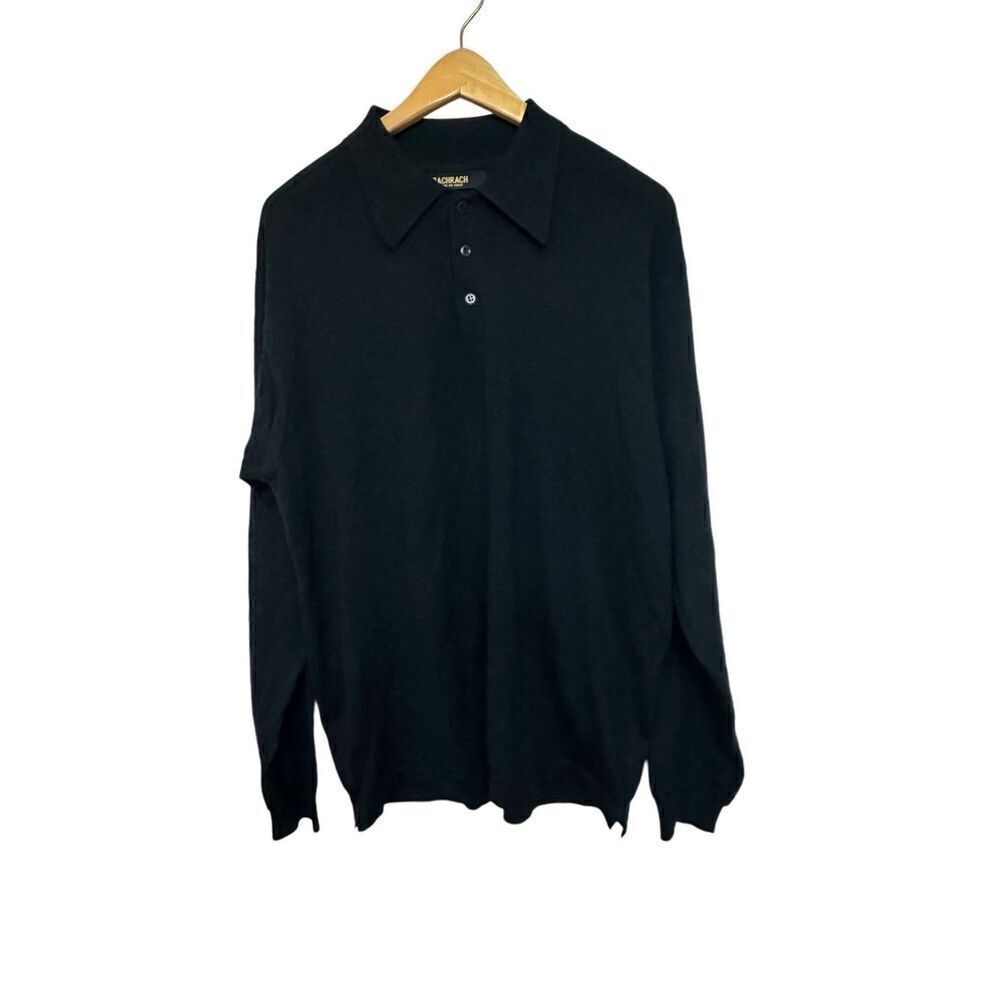 BACHRACH  100% merinos wool fine  sweater Made in Italy size L